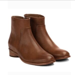 Frye Charlie Seam Short Boot 71896 Brown Leather Ankle Bootie 9.5